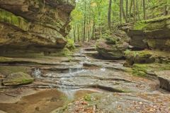 Old Man's Cave Ripple Falls