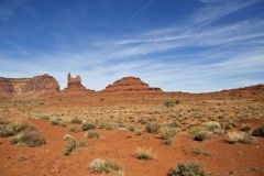 Sitting Hen Rock Formation in Monument Valley