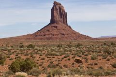 East Mitten Butte in Monument Valley