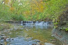 Upper Falls Of Sharon Creek