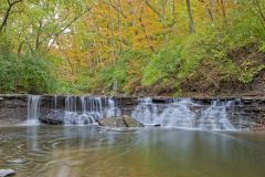 Upper Falls Of Sharon Creek