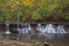 Upper Falls Of Sharon Creek